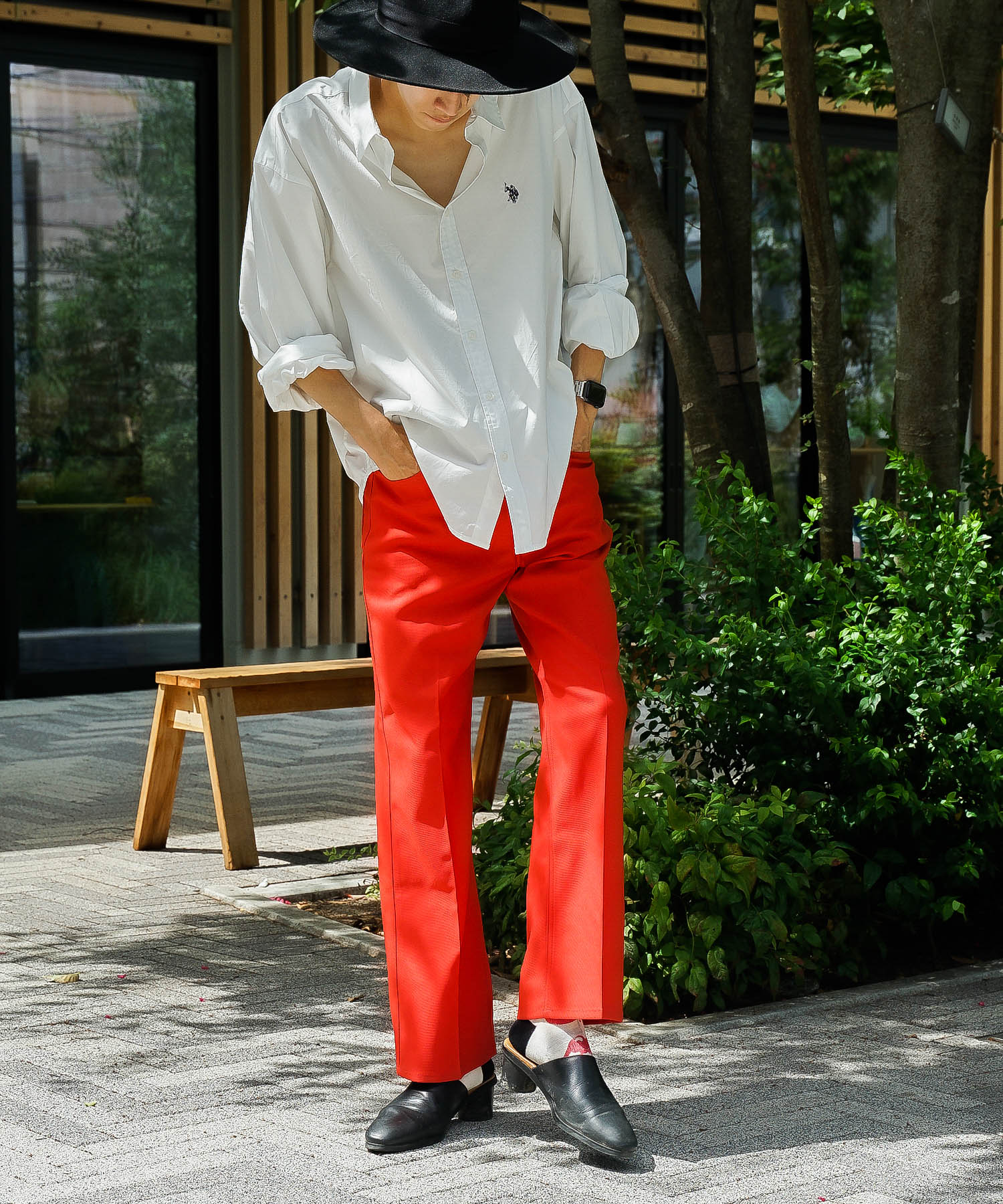 WRANCHER ランチャー ドレスパンツ ラングラー WRANGLER 美脚 センタープレス WRANCHER ランチャー ドレスパンツ ラングラー WRANGLER 美脚 センタープレス