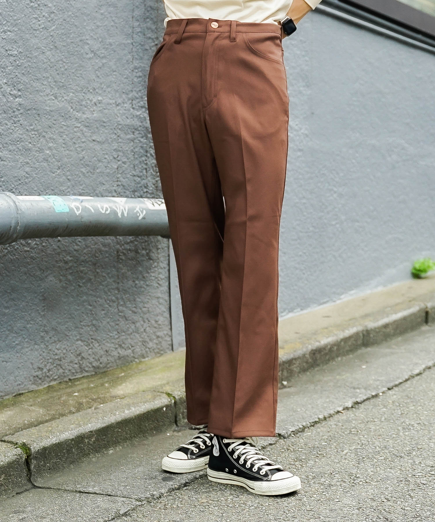 WRANCHER ランチャー ドレスパンツ ラングラー WRANGLER 美脚 センタープレス WRANCHER ランチャー ドレスパンツ ラングラー WRANGLER 美脚 センタープレス