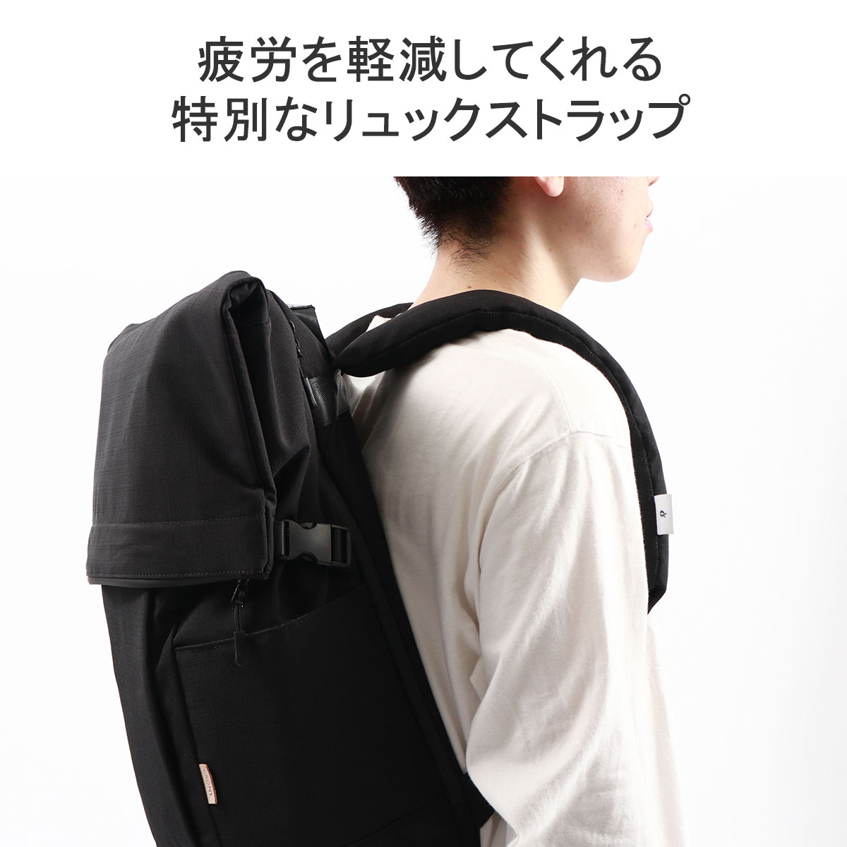 セール Roll Backpack ロールトップ A4 B4 大容量 軽量 撥水 グレコ PC CRGR-04