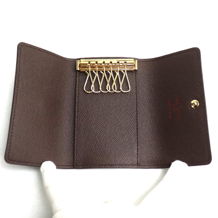 LOUIS VUITTON ルイ・ヴィトン ミュルティクレ6 キーケース ダミエ N62630 ICチップ ユニセックス 中古 美品 LOUIS VUITTON ルイ・ヴィトン ミュルティクレ6 キーケース ダミエ N62630 ICチップ ユニセックス 中古 美品