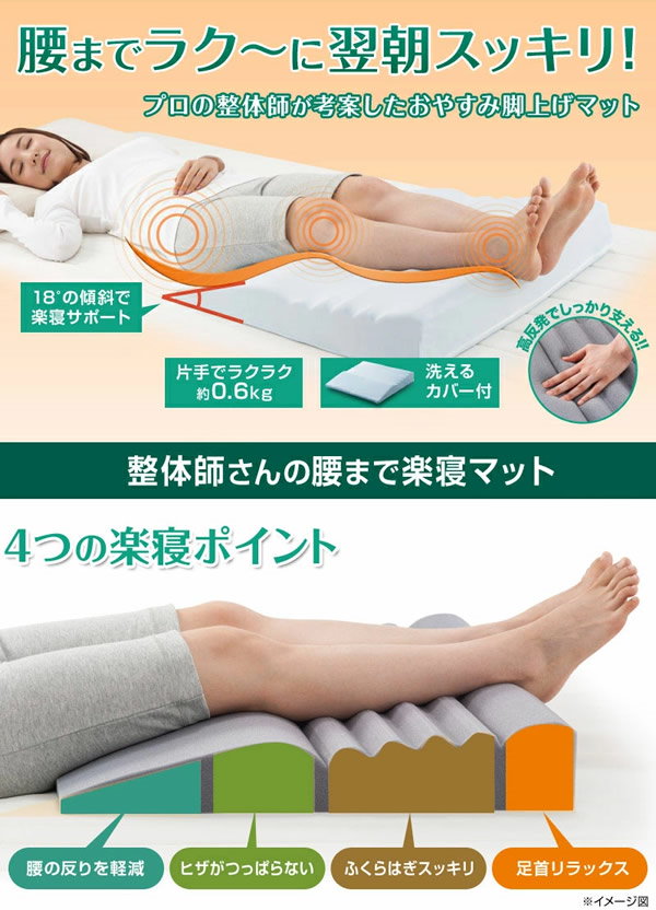 Qoo10] 整体師さんの腰まで楽寝マット (送料無料