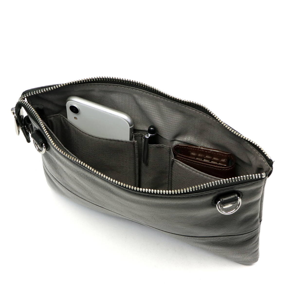 ショルダーバッグ ultima TOKYO アーバンスイッチショルダー クラッチバッグ セカンドバッグ 2WAY 小さめ コンパクト 本革 革 メンズ 77879