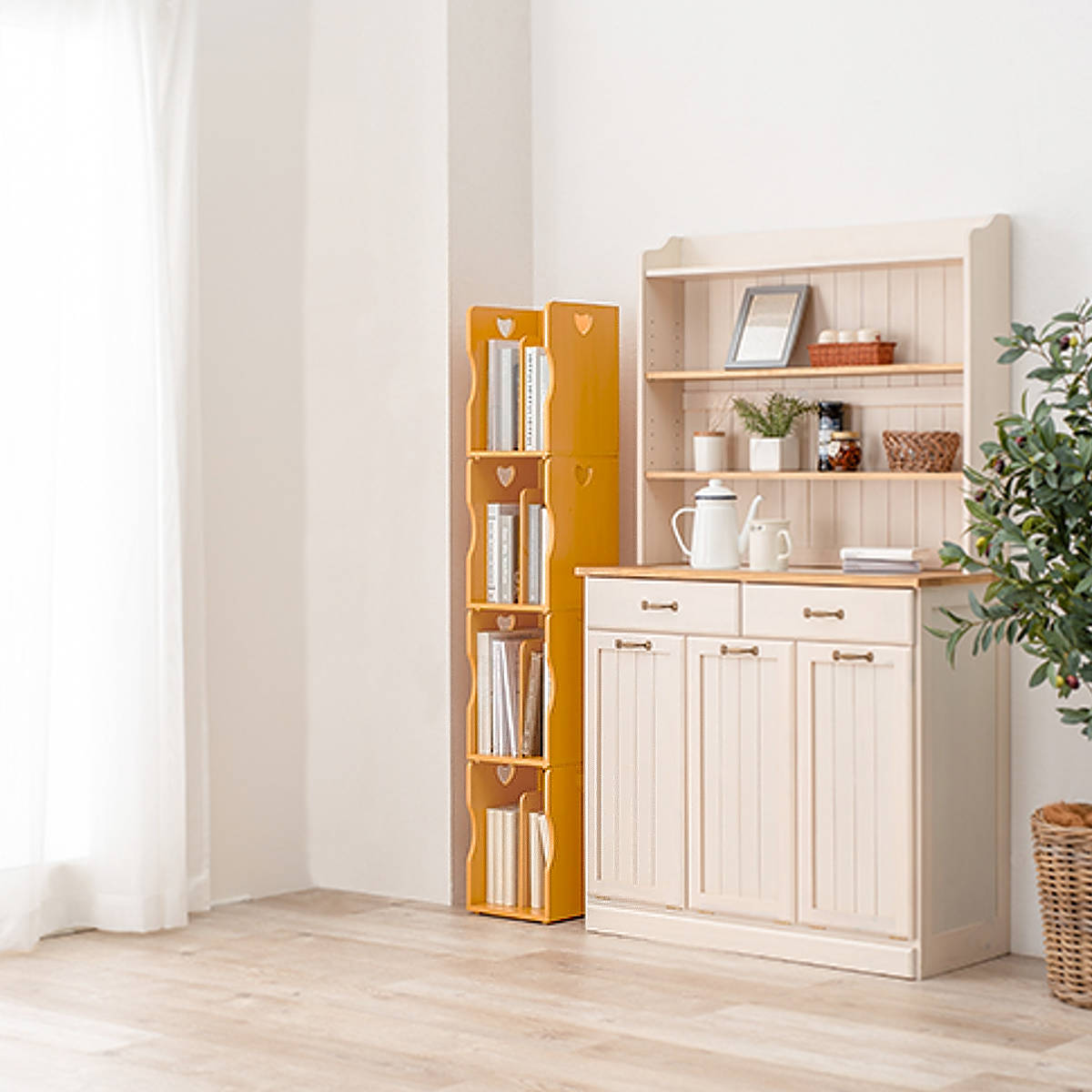 ミニブックスタンド 4個組 積み重ね 仕切り1枚タイプ 幅24.5cm ミニブックスタンド 4個組 積み重ね 仕切り1枚タイプ 幅24.5cm