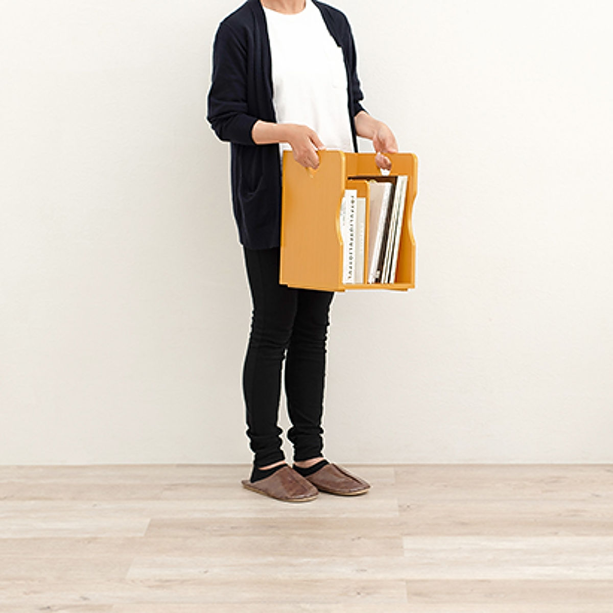 ミニブックスタンド 4個組 積み重ね 仕切り1枚タイプ 幅24.5cm ミニブックスタンド 4個組 積み重ね 仕切り1枚タイプ 幅24.5cm