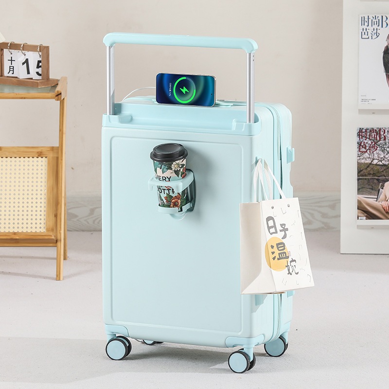 女性用のワイドプルロッドスーツケース20インチ搭乗箱24インチアンチフォールマルチファンクションスーツケース荷物