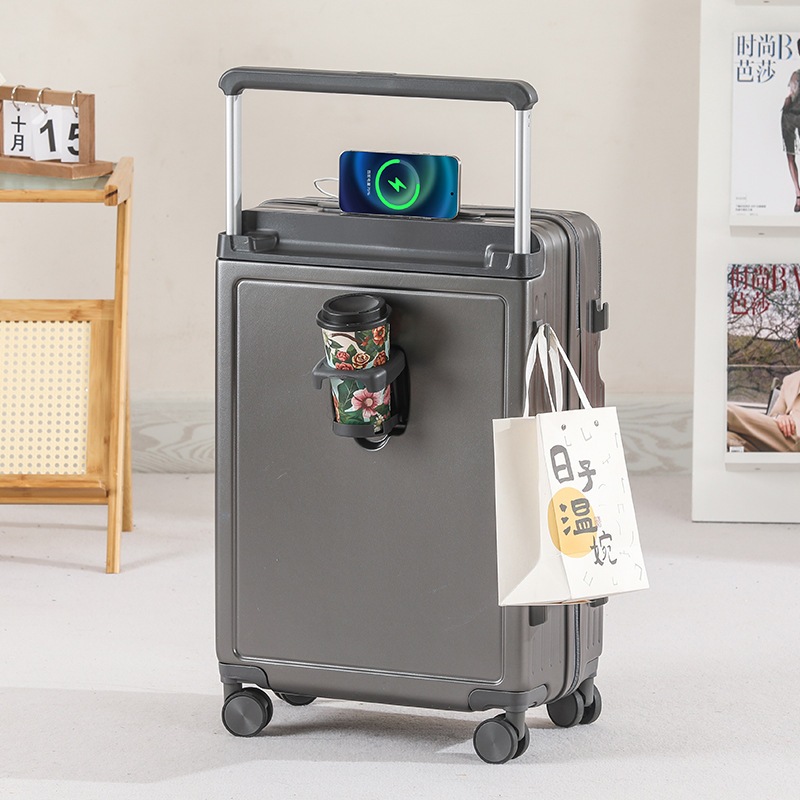 女性用のワイドプルロッドスーツケース20インチ搭乗箱24インチアンチフォールマルチファンクションスーツケース荷物