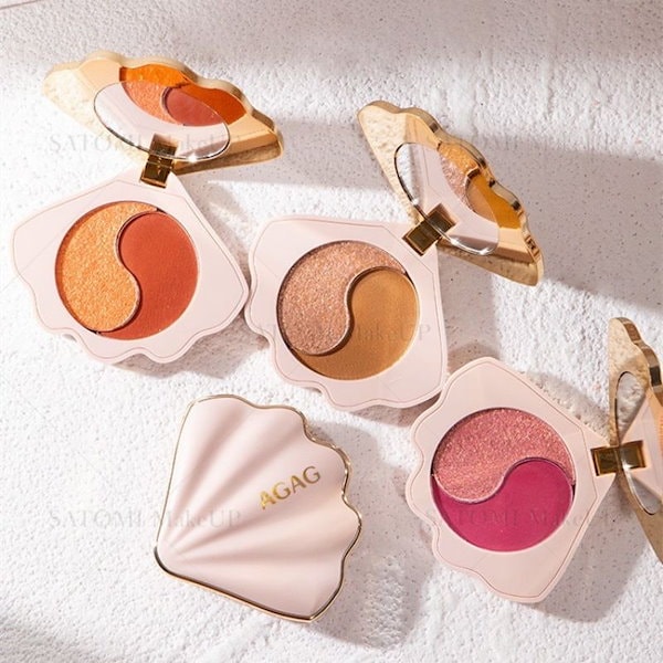 Qoo10] AGAG 新作 アイシャドウ 貝殻アイシャドウパレ