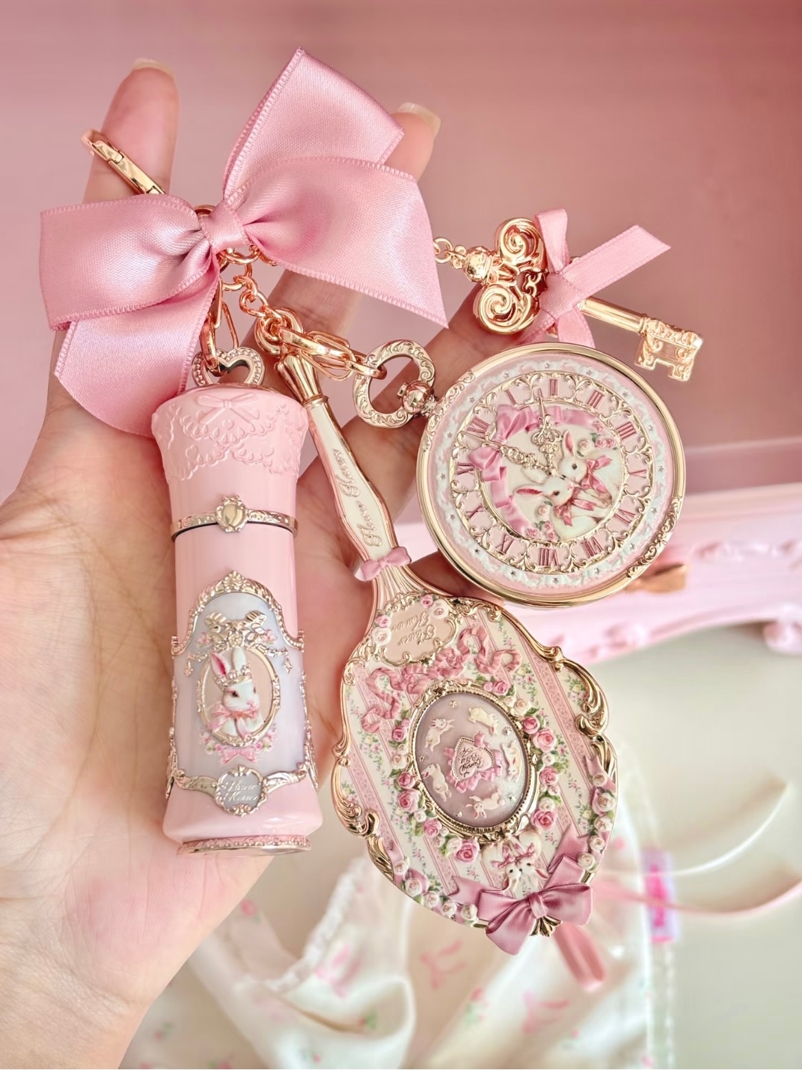 Qoo10] FLOWER KNOWS バニーガーデン コスメセット BOX