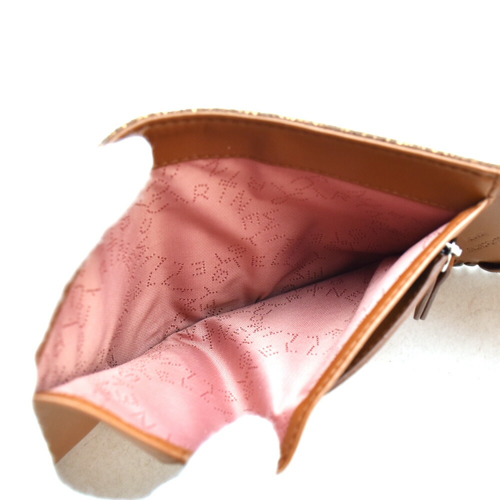 ステラマッカートニー STELLAMcCARTNEY 431000 W8176/2000 ファラベラ 三つ折り財布 コンパクトウォレット ブロンズ[431000w8176-2000]