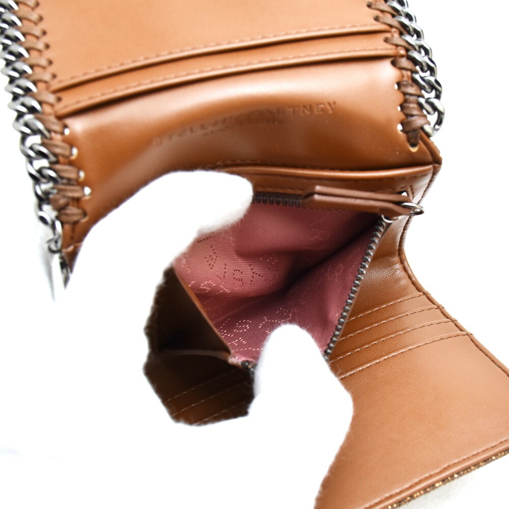 ステラマッカートニー STELLAMcCARTNEY 431000 W8176/2000 ファラベラ 三つ折り財布 コンパクトウォレット ブロンズ[431000w8176-2000]