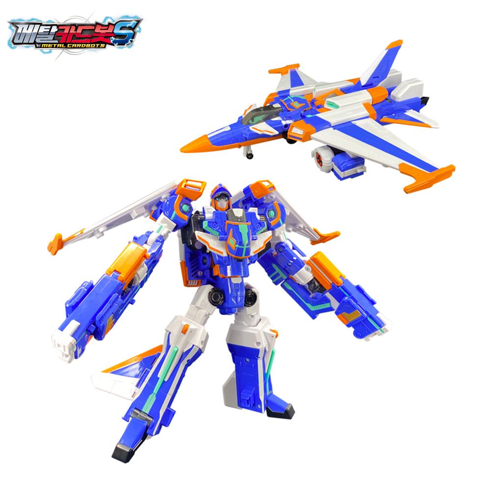 メタルカードボットSシエロ飛行機変身ロボット戦闘機おもちゃ メタルカードボットSシエロ飛行機変身ロボット戦闘機おもちゃ