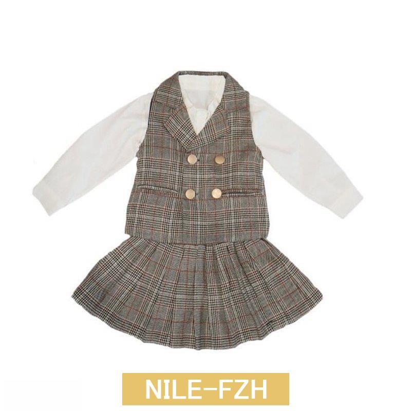 子供スーツ フォーマル 子供服 ベスト シャツ スカート 入学式 卒業式 可愛い おしゃれ 通学着 セットアップ キッズ 長袖 春秋 ３点セット