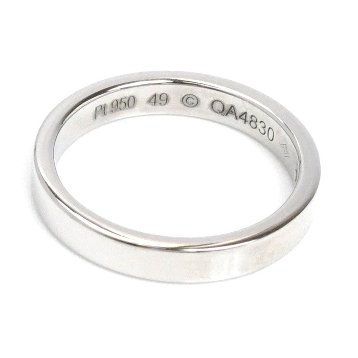 CARTIER カルティエ Pt950プラチナ Cドゥ カルティエ ウェディング 1Pダイヤ リング・指輪 B4051349 ダイヤモンド 9号 49 4.6g レディース 中古 美品