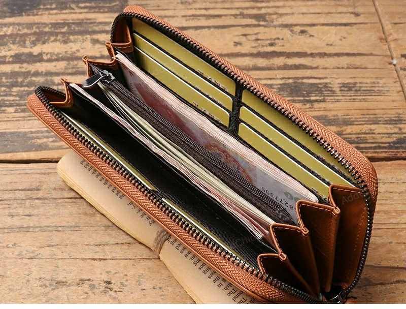 2点購入で200円割引夏の新着商品 財布 メンズ 長財布 本革 高級感 レディース財布 牛革 小銭入れ レザー ハンドメイド シンプル 無地 大容量 男性 紳士用 男女兼用 誕生日 ギフト 迅速な配送