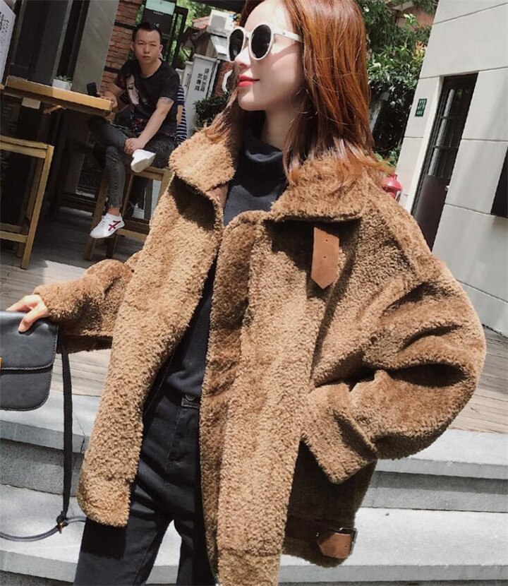 メルマガ&タイムセール限定中 フェイクムートン 短いスタイル 暖かい 秋 冬 カレッジ風 毛皮 メルマガ&タイムセール限定中 フェイクムートン 短いスタイル 暖かい 秋 冬 カレッジ風 毛皮