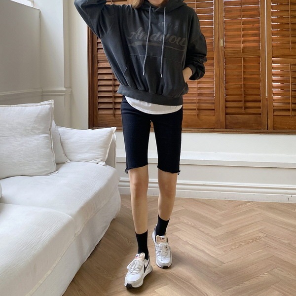 韓国 東大門 レタリング ビンテージ オーバーフィット フードTシャツ 韓国 東大門 レタリング ビンテージ オーバーフィット フードTシャツ