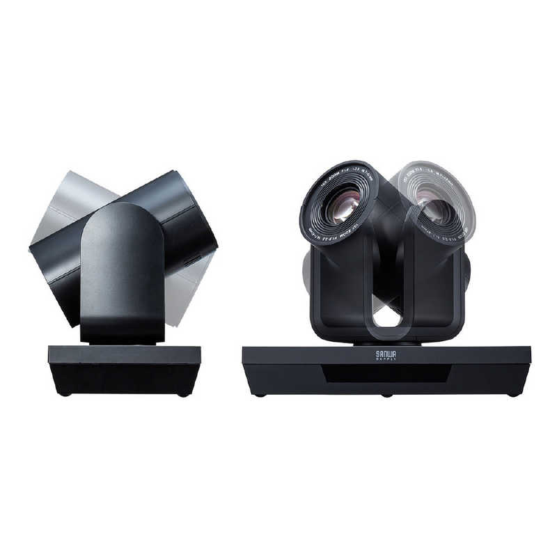 サンワサプライ　10倍ズーム搭載会議用カメラ　CMS-V54BK