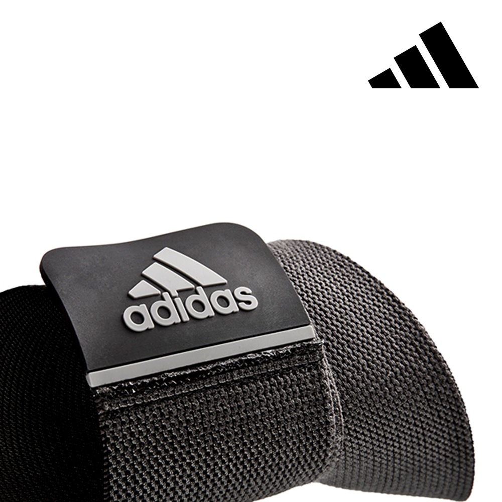 ADIDAS FITNESS 長さ調節可能ベルクロリストブレースセット (2個入り)