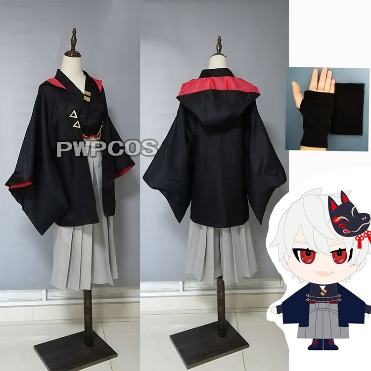 VTuber 葛葉 叶 コスプレ 衣装 ハロウイン クリスマス コスチューム 文化祭 仮装 衣装 和服 ウィッグ