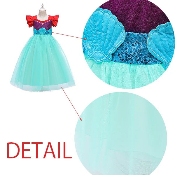 Qoo10] 人気の新作クリスマス アリエル ドレス