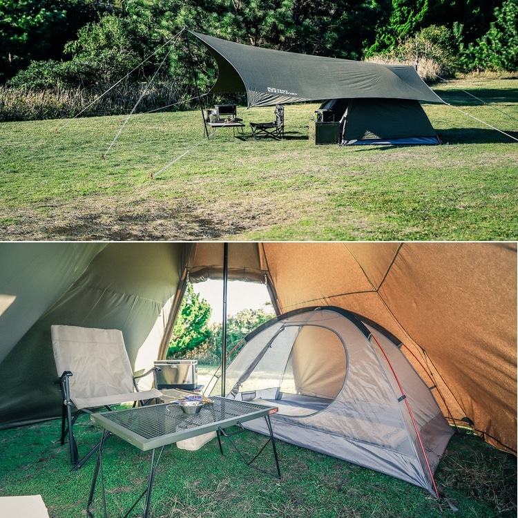 Hi-TCドームテント2 コンパクトドームテント TF-TCD2A DBE MG