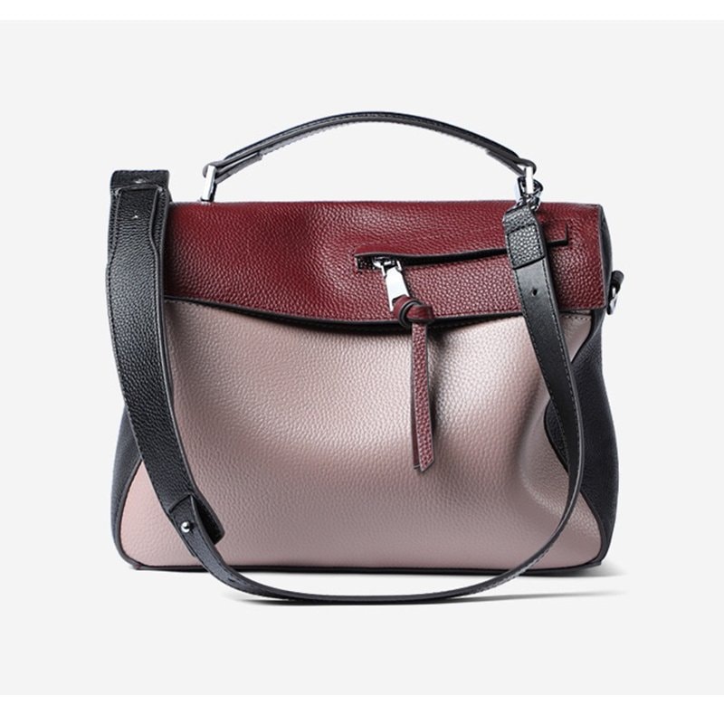 限定大特価2wayバッグ レディース レザー 本革 バイカラー ハンドバッグ ショルダーバッグ 上品 限定大特価2wayバッグ レディース レザー 本革 バイカラー ハンドバッグ ショルダーバッグ 上品