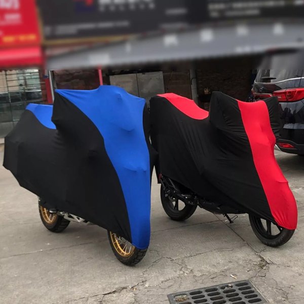 ユニバーサルモーターサイクルカバー 全天候型 伸縮性 屋外 防雨 UV保護 ユニバーサルモーターサイクルカバー 全天候型 伸縮性 屋外 防雨 UV保護