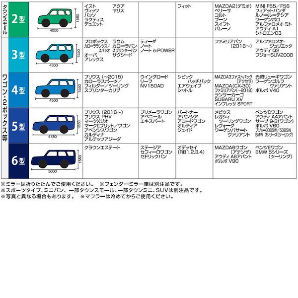 平山産業 車用カバー SAパックインカバー 4型 - 1
