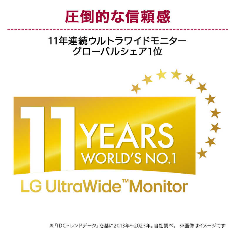 LG　曲面型ウルトラワイドモニター UltraWide Monitor ［34型 /UWQHD(3440×1440) /ワイド /曲面型］ 34WR55QK-B　34WR55QK-B