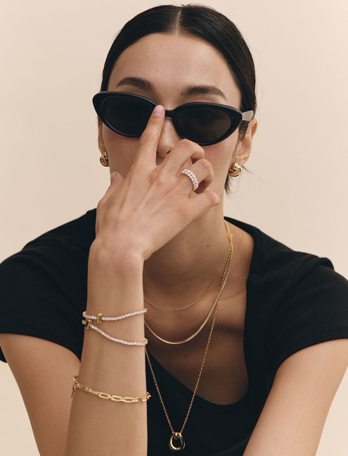 【HYERES LOR】Essence Herringbone Chain Necklace ネックレス Qoo10] HYERES LOR [HYERES LOR] Essence