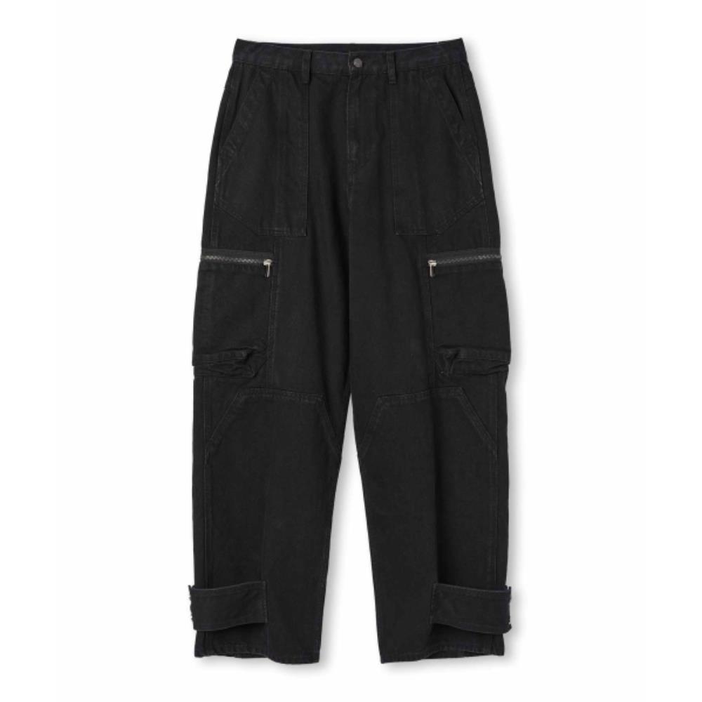 WMC Adjust Cargo Denim BLACK O-MOBDL4Y34106 WMC Adjust Cargo Denim BLACK O-MOBDL4Y34106