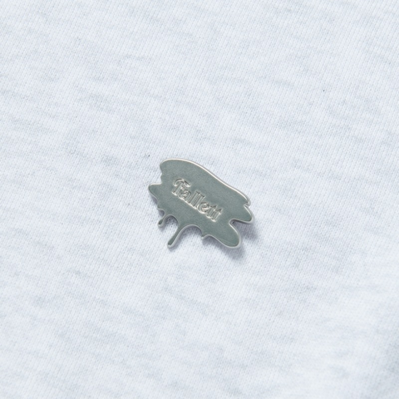 FALLETTパッチワーククロップフードライトグレー FALLETTパッチワーククロップフードライトグレー