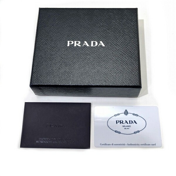 中古USED PRADA 財布 2つ折 サフィアーノ 1MV204 2250002508020 Amazon | [Prada] プラダ 2つ折り財布 1MV204 QHH F0002