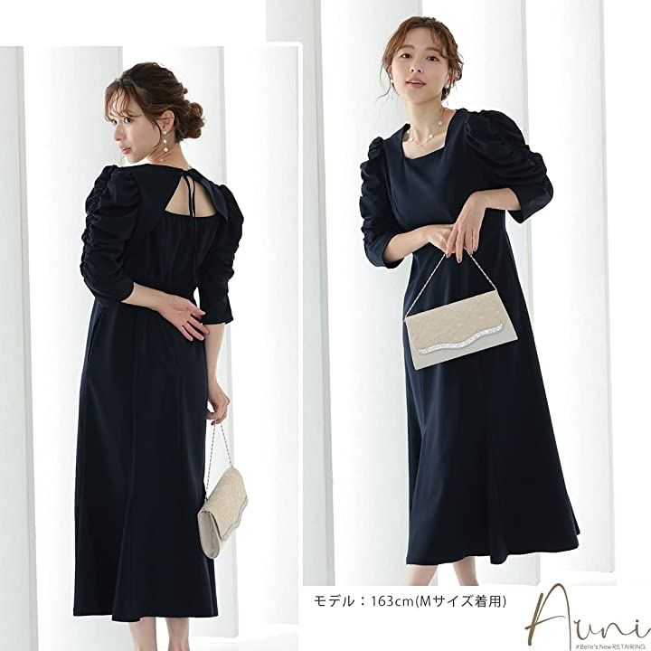 パーティ ワンピース ドレス レディース パーティードレス ギャザー袖 LA(ラベンダー / 322182, S) パーティ ワンピース ドレス レディース パーティードレス ギャザー袖 LA(ラベンダー / 322182, S)