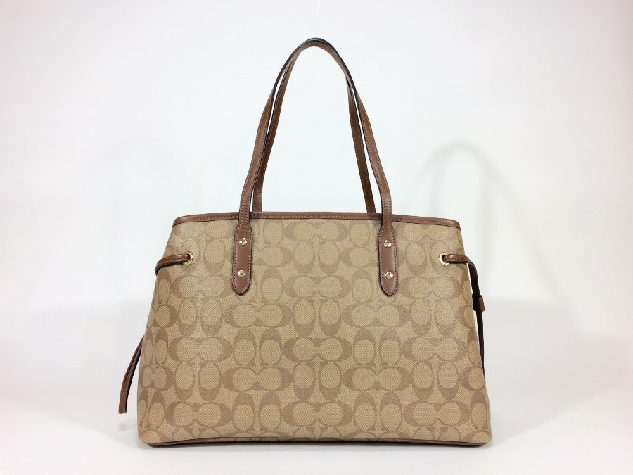 シグネチャー ショルダーバッグ PVC ブラウン F57842 【中古品】 シグネチャー ショルダーバッグ PVC ブラウン F57842 【中古品】