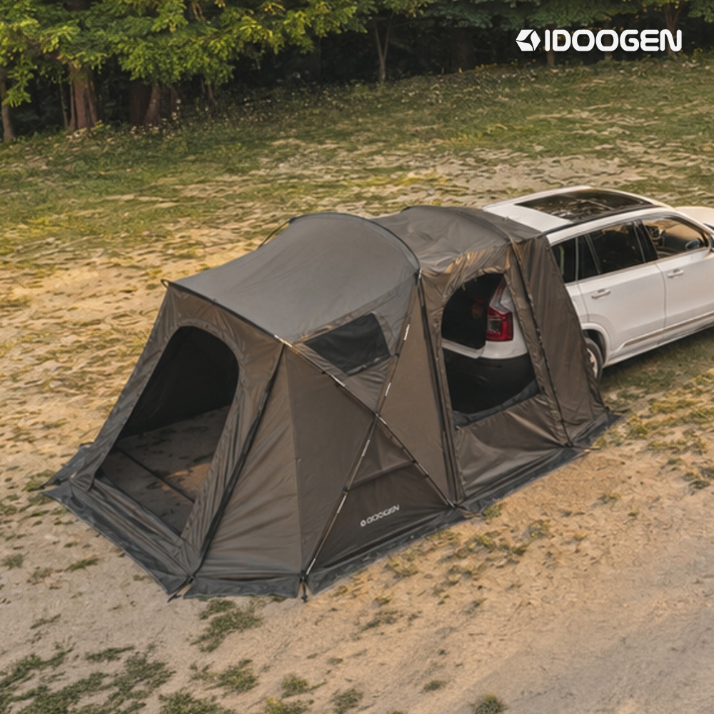 Qoo10] IDOOGEN 車 テントカーサイドシェルター カーサイ