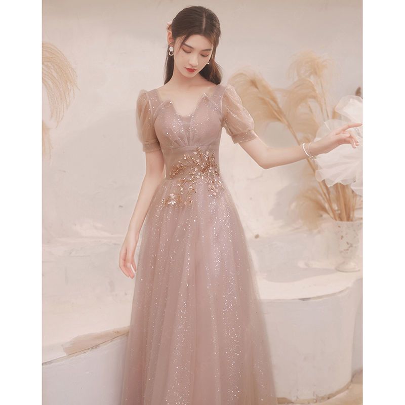 パーティードレス ハイエンドのイブニングドレススカート2024新型エレガントワンピース-71 パーティードレス ハイエンドのイブニングドレススカート2024新型エレガントワンピース-71