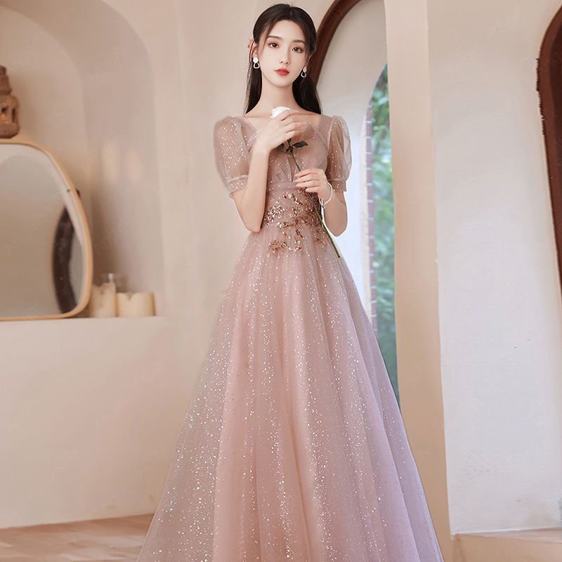 パーティードレス ハイエンドのイブニングドレススカート2024新型エレガントワンピース-71 パーティードレス ハイエンドのイブニングドレススカート2024新型エレガントワンピース-71