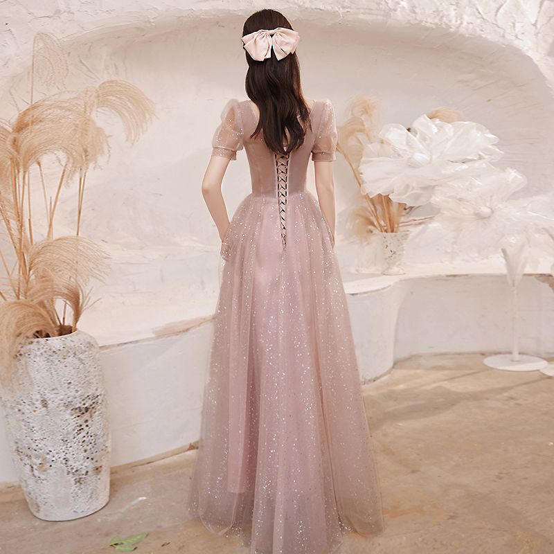 エレガント✨パーティー　ナイト　イブニングドレス パーティードレス ハイエンドのイブニングドレススカート2024