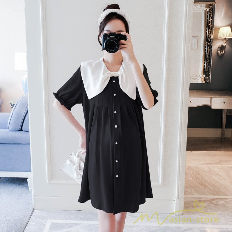 マタニティー服 ワンピース 春秋 長袖 ゆったり 体型カバー マタニティー 妊婦服 事務服 着痩せ 新作 産前産後 大きいサイズ ブランド品専門の