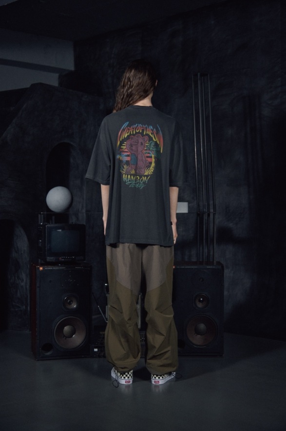 【CPGN STUDIO】 Hang On Teddy Pigment Short Sleeve Tee