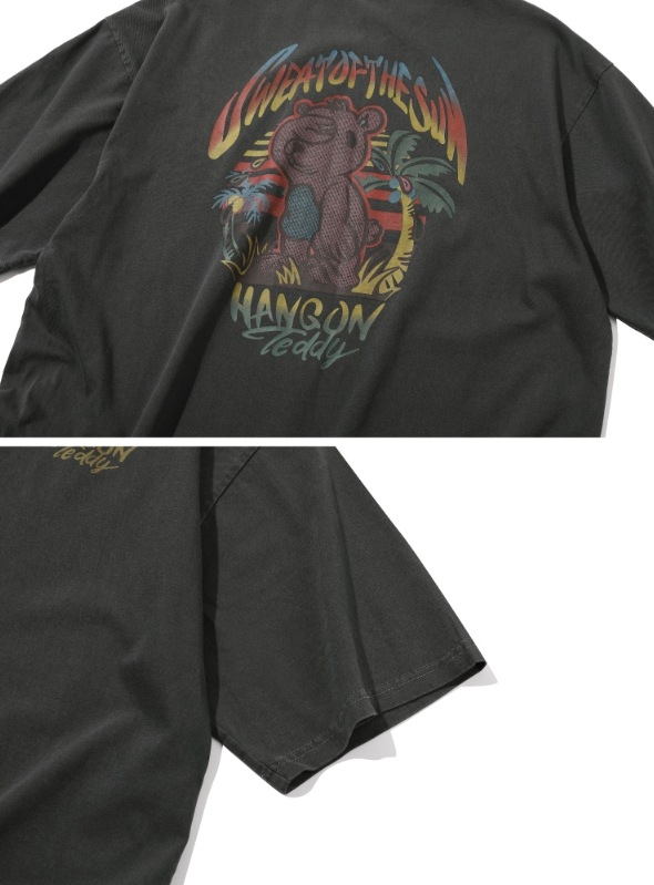 CPGN STUDIO】 Hang On Teddy Pigment Short Sleeve Tee Tシャツ