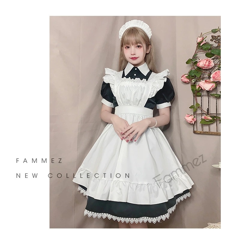 メイド 服 コスプレ 衣装 仮装 女装 フリル ロリータ かわいい カチューシャ 付き ロリータワンピース アニメ かわいい コスチューム アニメコスプレ ハロウイン衣装 大人用 仮装パーティー 仮装 メイド 服 コスプレ 衣装 仮装 女装 フリル ロリータ かわいい カチューシャ 付き ロリータワンピース アニメ かわいい コスチューム アニメコスプレ ハロウイン衣装 大人用 仮装パーティー 仮装