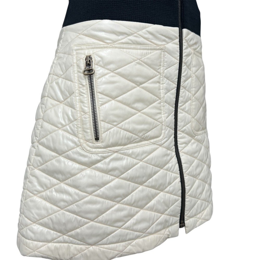 ワンピース ロゴ バイカラー アパレル 半袖 ニット ダウン ウール ブラック