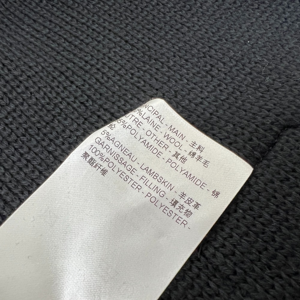 ワンピース ロゴ バイカラー アパレル 半袖 ニット ダウン ウール ブラック