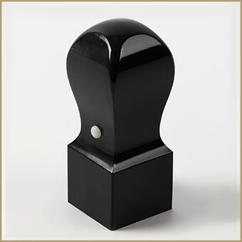 角印 法人印鑑 会社印 黒水牛 天角 24mm はんこ ハンコ 印鑑 即日発送