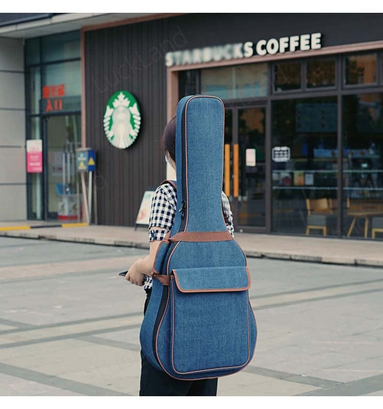 ギグバッグ 防水 ギターバッグ クラシック ギターケース アコギ エレキ デニム リュック型 手提げ アクセサリー 2colors 個性的 40インチ 41インチ 楽器 上品 アクセサリー アコース ギグバッグ 防水 ギターバッグ クラシック ギターケース アコギ エレキ デニム リュック型 手提げ アクセサリー 2colors 個性的 40インチ 41インチ 楽器 上品 アクセサリー アコース