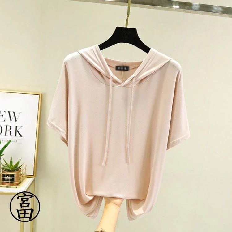 【超お得1つ買うと10個もらえる】Tシャツ フード付き レディース 半袖 カットソー パーカーtシャツ ゆったり トップス モーダル 薄手 春 夏 フーディー Tシャツ 無地 シンプル 【超お得1つ買うと10個もらえる】Tシャツ フード付き レディース 半袖 カットソー パーカーtシャツ ゆったり トップス モーダル 薄手 春 夏 フーディー Tシャツ 無地 シンプル