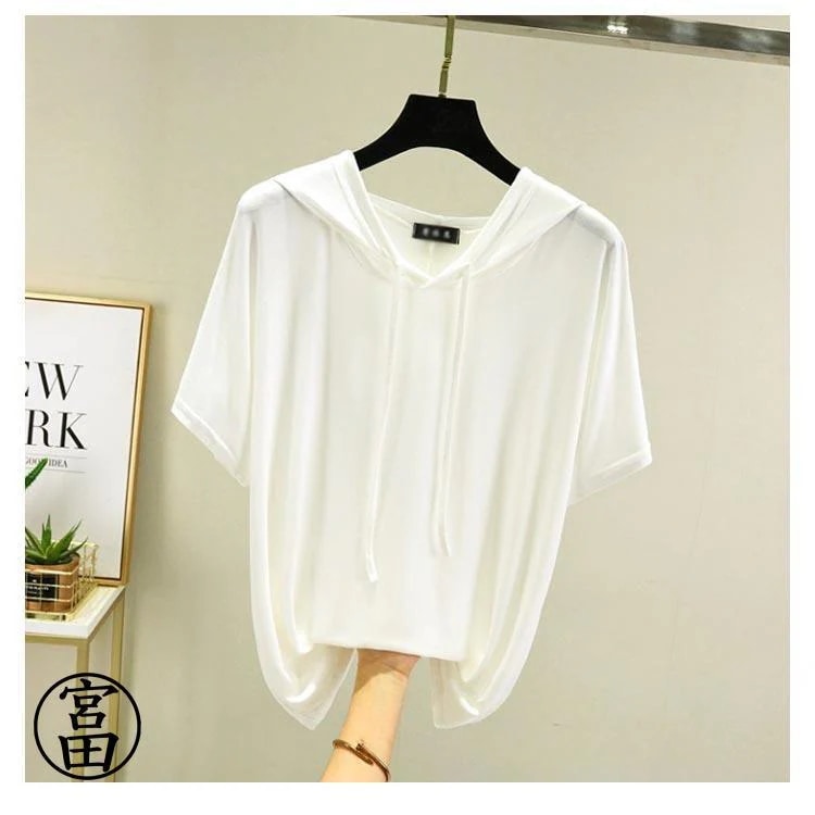 【超お得1つ買うと10個もらえる】Tシャツ フード付き レディース 半袖 カットソー パーカーtシャツ ゆったり トップス モーダル 薄手 春 夏 フーディー Tシャツ 無地 シンプル 【超お得1つ買うと10個もらえる】Tシャツ フード付き レディース 半袖 カットソー パーカーtシャツ ゆったり トップス モーダル 薄手 春 夏 フーディー Tシャツ 無地 シンプル