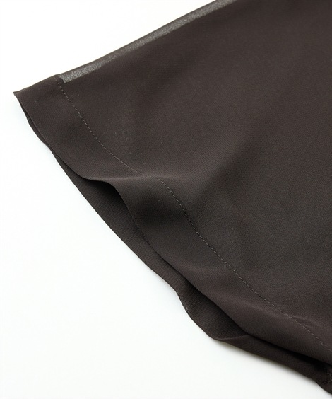 チュニック インナー付シアーチュニック アトランダム